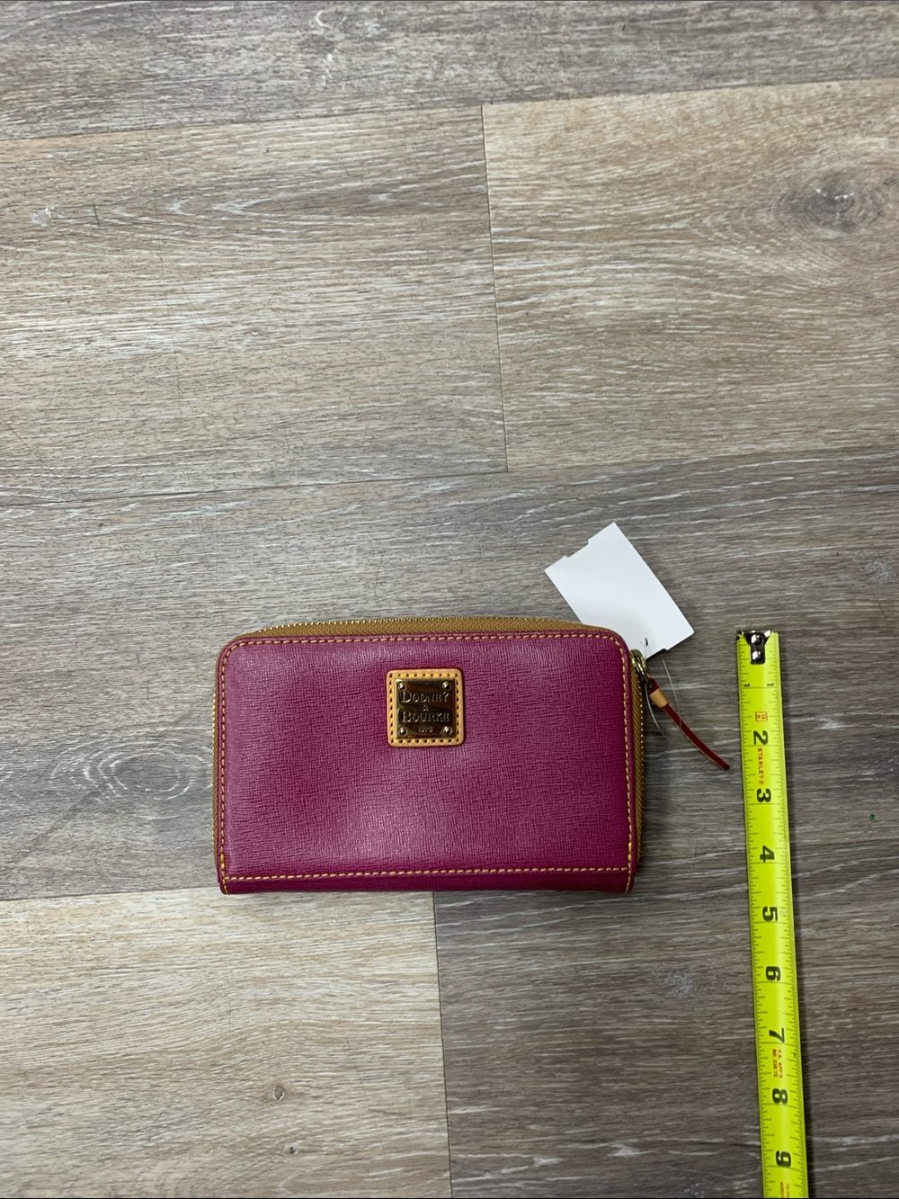 Dooney & Bourke Pink Zip-Around Wallet
